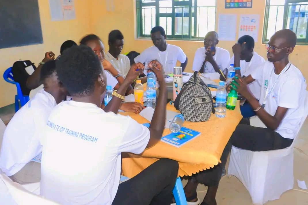 Students in South Sudan